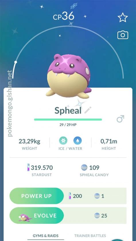 Shiny Spheal - Pokemon Go