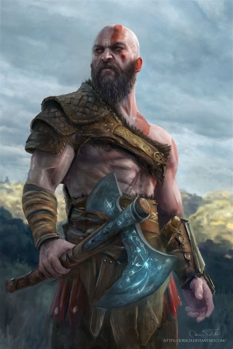 God of War - Kratos by Jorsch on DeviantArt