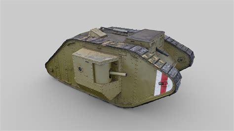 Mark IV Tank - Buy Royalty Free 3D model by artfletch [ab83ae7 ...