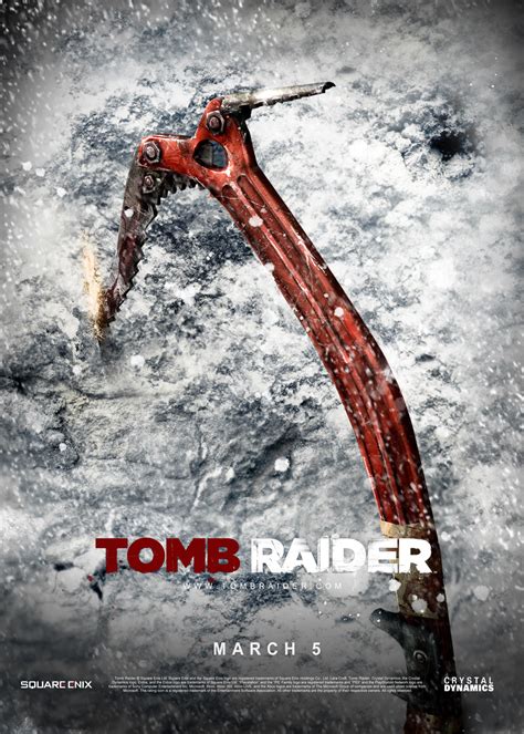 Tomb Raider 2013 posters on Behance