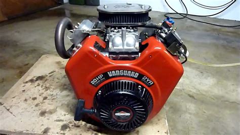 Briggs&Stratton Vanguard 570ccm 20HP V Twin Race Kart Racing Mower ...