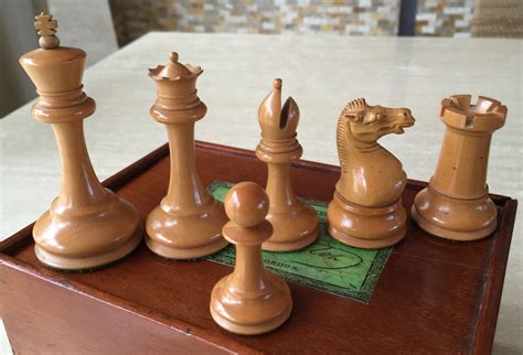 Jaques Anderssen Staunton Antique Chess Set