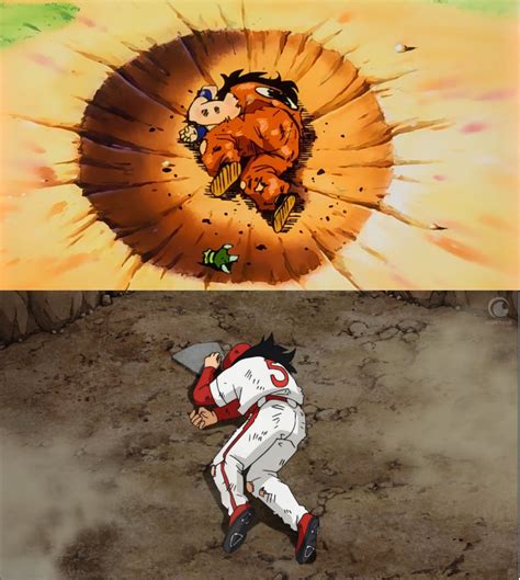 Yamcha's death pose comparison by L-Dawg211 on DeviantArt