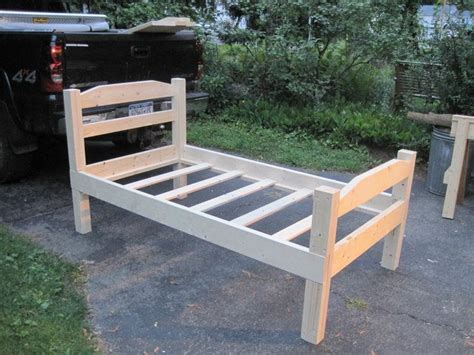 How to: Build a Twin Bed Frame | Diy twin bed, Diy twin bed frame, Bed ...