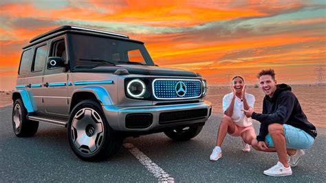 Mercedes Electric G-Wagen Concept - YouTube