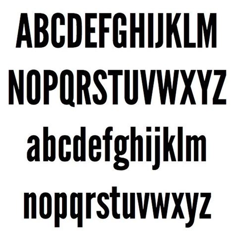 League Gothic: 2009 by The League of Moveable Type. Street Sign Font ...