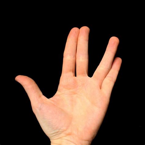 Vulcan Hand Sign – Photos Public Domain