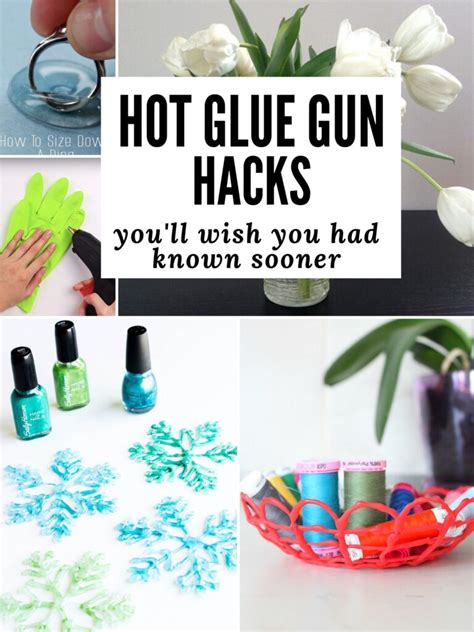 17 Hot Glue Gun Hacks That’ll Change Your Life (Things to do with Hot ...