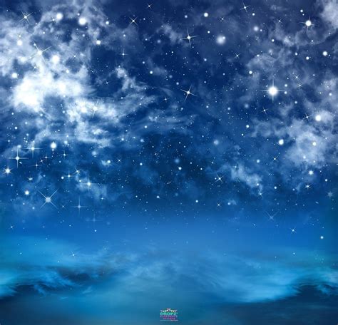 Night Sky Stars Photo Backdrop | Dropz Backdrops | Dropz Backdrops ...