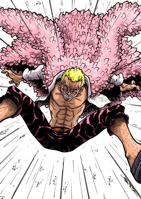 Donquixote Doflamingo on Behance One Piece Fanart, Manga Anime One ...