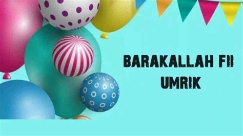 Contoh ucapan dan doa selamat ulang tahun - brainjes