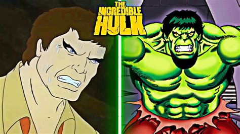 All The Transformations From The Incredible Hulk Cartoon Series (1982 ...