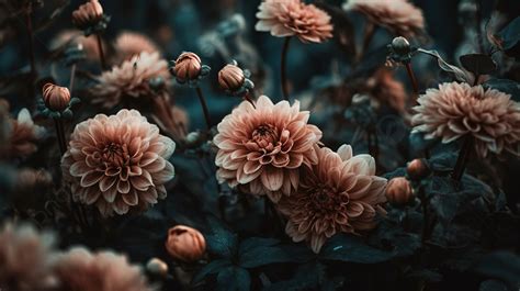 Dark Flower Background Wallpaper | Best Flower Site