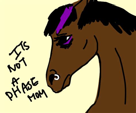 Emo horse - Drawception