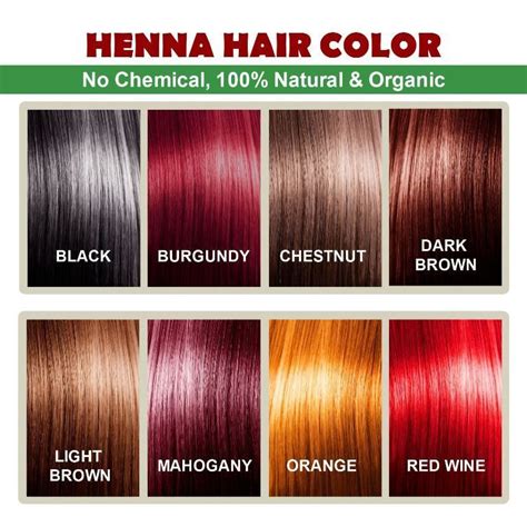 Organic henna hair color 100% and chemical free henna for hair color ...