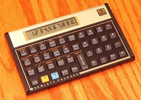 Vintage Hewlett Packard HP 12C Financial Calculator, HP's Longest And ...