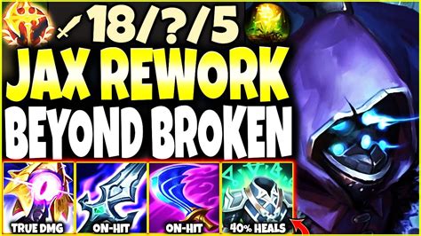 This New Season 13 JAX REWORK On-Hit Build Guide is BEYOND BROKEN 🔥 LoL ...