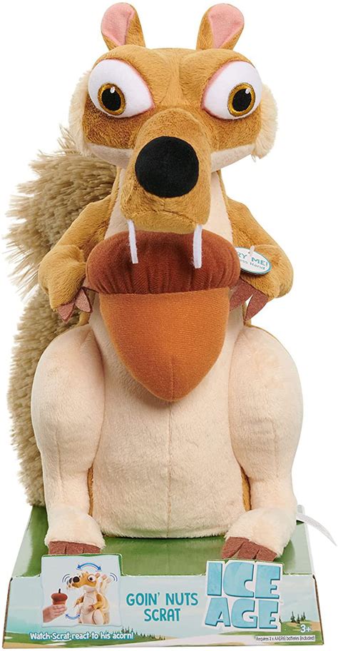 Ice Age Goin Nuts Scrat Plush - Walmart.com