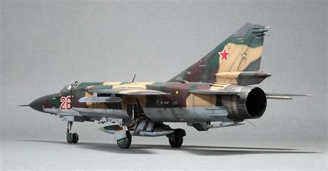 Mig-23 Flogger Fighter Aircraft, Fighter Jets, Flogger, Biplane, Model ...