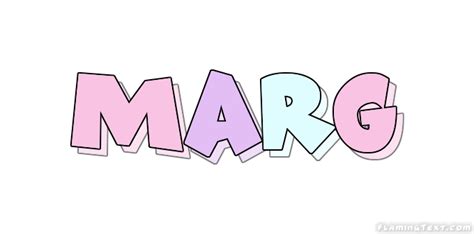 Marg Logo | Free Name Design Tool from Flaming Text