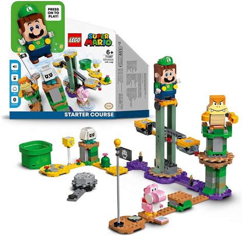 New LEGO Super Mario starter set featuring Luigi revealed online [News ...