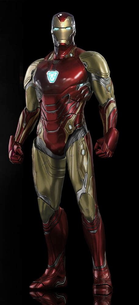 A rough approximation of what the new Iron Man suit (Mark 85?) will ...