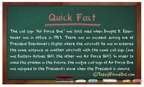 When The Call Sign 'Air Force One' Was First Used