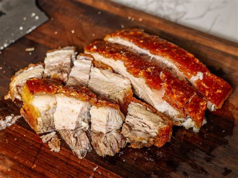 CRISPY Air Fryer Pork Belly - Filipino Lechon Kawali | Indulgent Eats ...