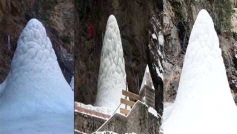 Himachal Pradesh’s ‘Amarnath’, Miraculous ice Shiva lingam