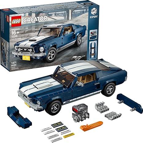 LEGO Creator Expert Ford Mustang 10265 Building Kit (1471 Piece ...