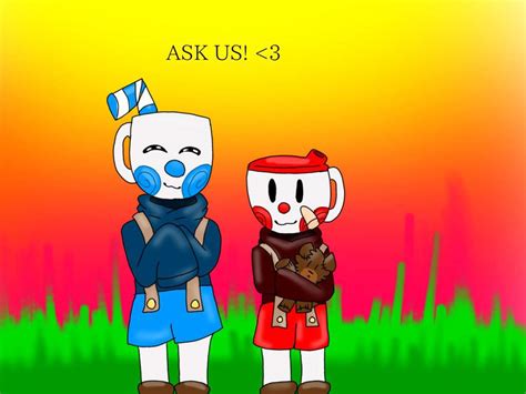 Ask or dare: baby cuphead and baby mugman! | 🥛 ️Cuphead💙🥛 Amino