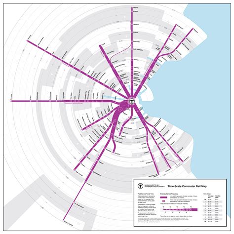 Boston commuter rail network with fare zones [885x912] : r/MapPorn