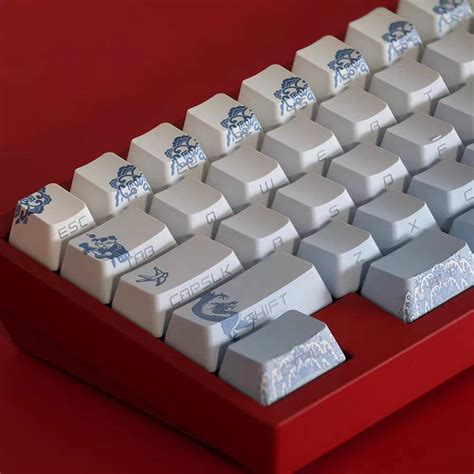 134PCS OEM ceramic-style Keycaps Set, Artisan Full Keycap Set ...