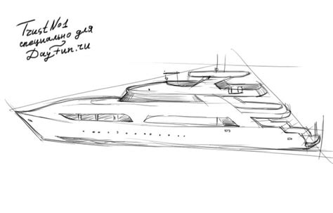 Yacht Pic Drawing | Drawing Skill