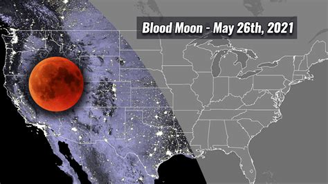 Blood Moon of 2021 - a spectacular celestial show of a total lunar ...