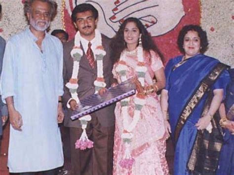 See rare pictures of Rajinikanth-Latha on their 32nd wedding ...