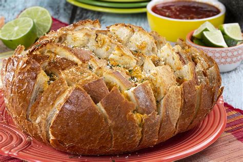 Fiesta Pull-Apart Bread | MrFood.com