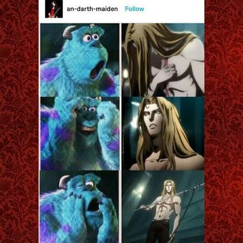 Alucard 😍😍😍😍😍 | Anime funny, Alucard, Anime memes