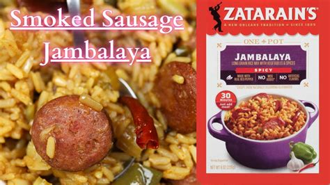 Instant Pot Spicy Jambalaya with Smoked Sausage | Zatarain’s Spicy ...