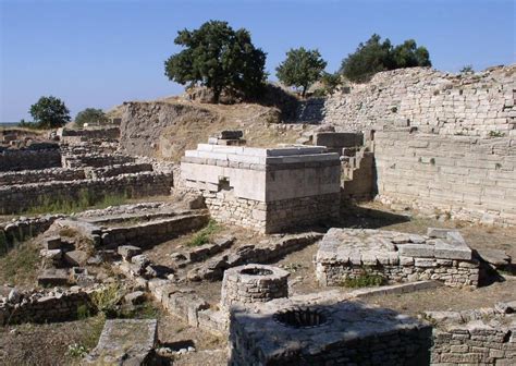 Turkey, Hisarlik - Ruins of Troy Ancient Cities, Ancient History ...