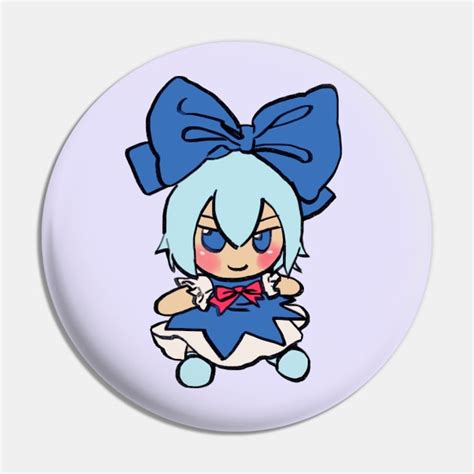 I draw that cirno fumo plush meme / touhou - Touhou - Pin | TeePublic