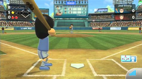 Wii Sports Club Baseball Wii U Online Gameplay #1 - YouTube