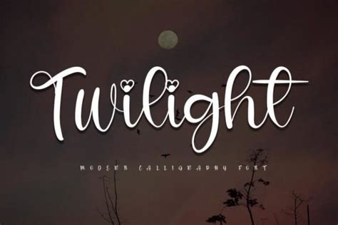 Twilight Font - Font Canyon