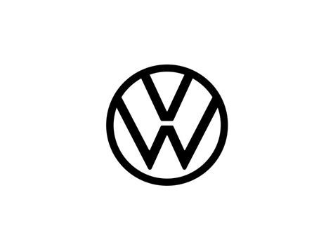 Volkswagen New 2021 Logo PNG vector in SVG, PDF, AI, CDR format