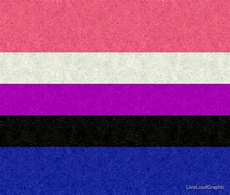 "Gender Fluid Flag" by LiveLoudGraphic | Redbubble