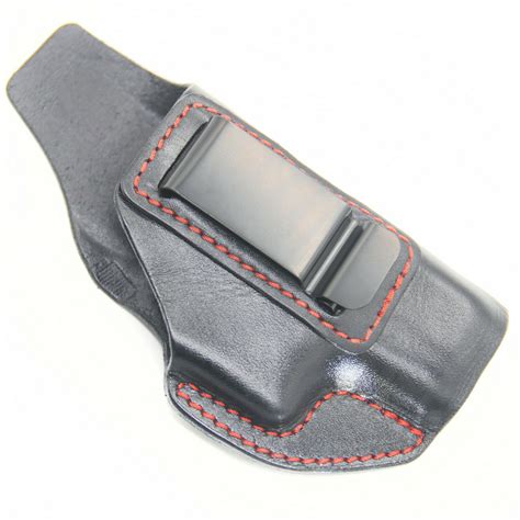 For G26 IWB Leather Holster Right Handed Conceal Carry CCW Fits Glock ...