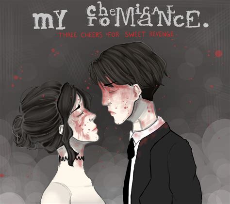 MCR - three cheers for sweet revenge (album cover) by aslowartist on ...