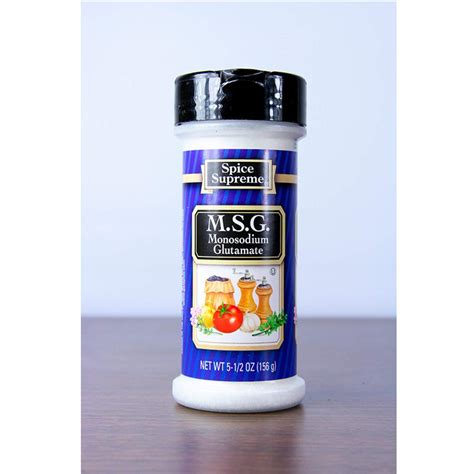 Amazon.com : Spice Supreme M.S.G Monosodium Glutamate Seasoning 5.5 oz ...