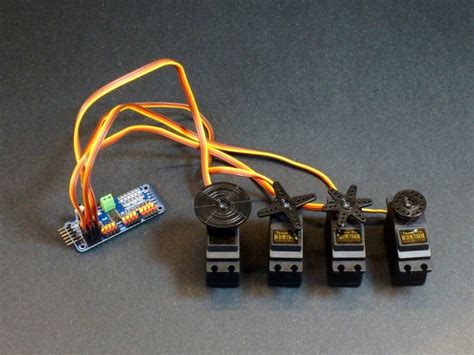 16-Channel PWM Servo Controller Module - ProtoSupplies