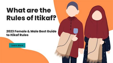 What Is Itikaf? 2023 Guide To The Rules Of Itikaf For Female & Male ...